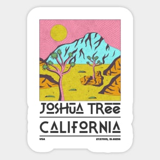 Joshua Tree, California, USA Sticker